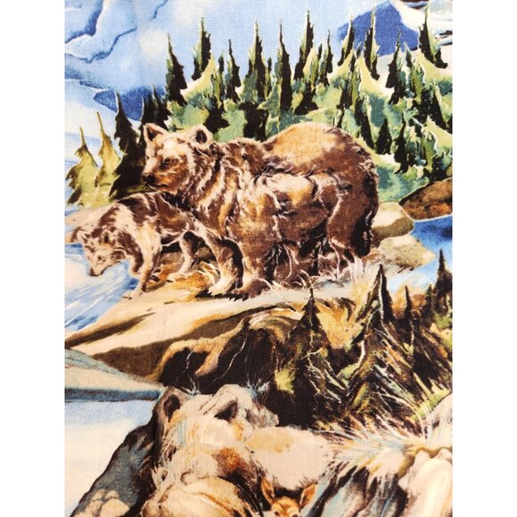 North American Wildlife Fabric By Jody Bergsma For Robert Kaufman - Picture 7 of 16